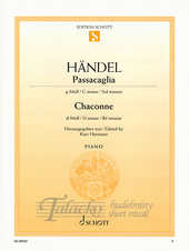 Passacaglia G minor / Chaconne D minor